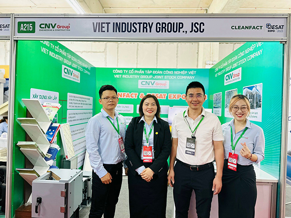 CNVGROUP tham dự Triển lãm chuyên ngành HVAC - Tổng Thầu Thi Công Công Nghiệp - Công Ty Cổ Phần Tập Đoàn Công Nghiệp Việt (CNVGROUP)